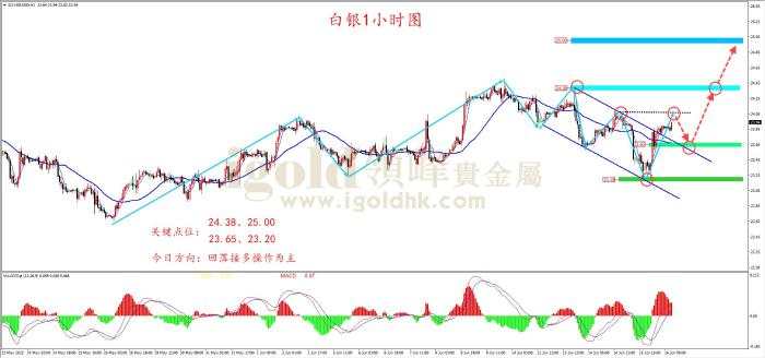 领峰金评：美指加速下跌 金价触底反弹