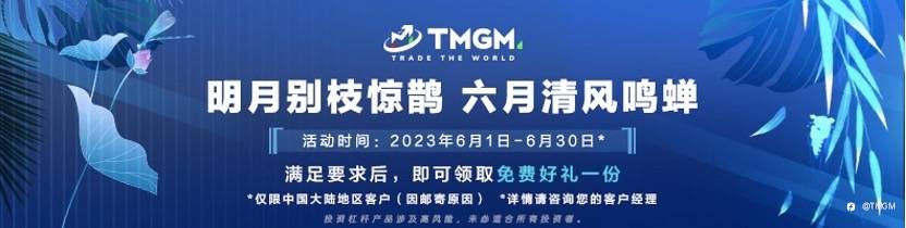 贺Q1炸裂业绩!六月,TMGM入金送礼活动添新!