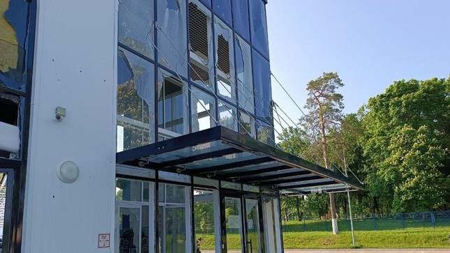 Máy bay không người lái thả bom xuống vùng biên giới Nga