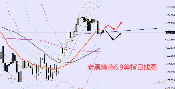 老黑策略：6.9外汇、黄金、原油分析策略