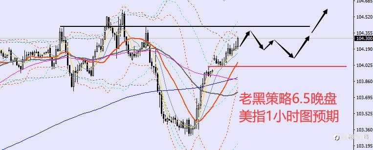 老黑策略：6.5晚盘外汇、黄金、原油分析策略