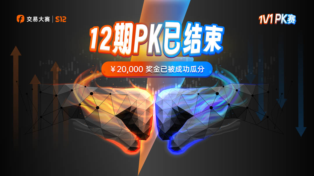 1V1 PK 赛收官| ¥20,000 奖金已成功被瓜分