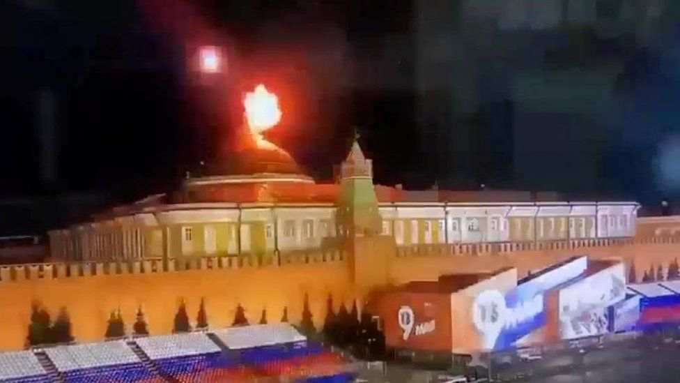 Tình báo Mỹ nhận định về lực lượng đứng sau vụ UAV tấn công Điện Kremlin