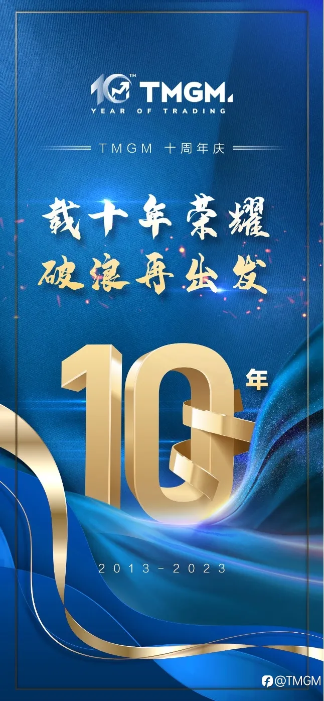 TMGM十周年庆！黄金大礼，回馈您的一路陪伴！