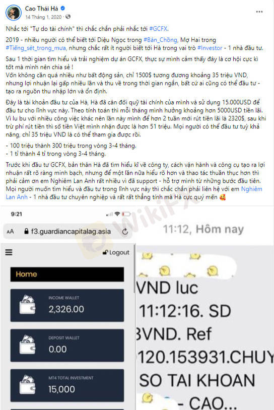 Sàn GCFX đã quay trở lại với chiếc áo mới - WikiFX Cảnh báo lừa đảo