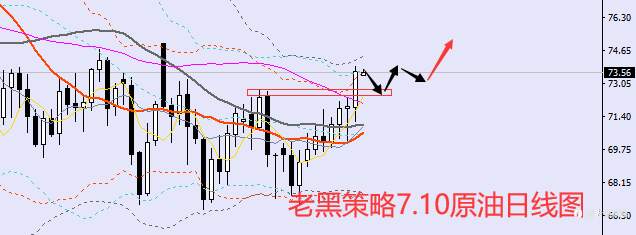 老黑策略：7.10外汇、黄金、原油分析策略