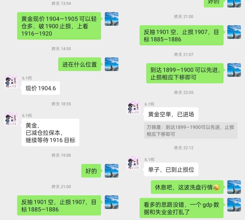 万锦晟7.2周评：黄金精准兑现收获颇丰！