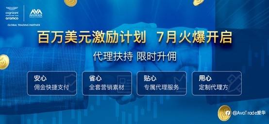AvaTrade爱华7月百万美金代理扶持计划