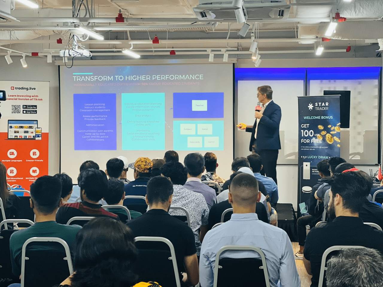 探讨金融市场动态，STARTRADER星迈携手Trading.Live 圆满举办2023吉隆坡金融交易研讨会！
