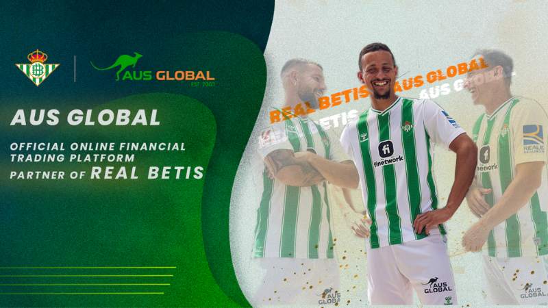 AUS GLOBAL 正式成为西甲球队皇家贝蒂斯官方全球合作伙伴