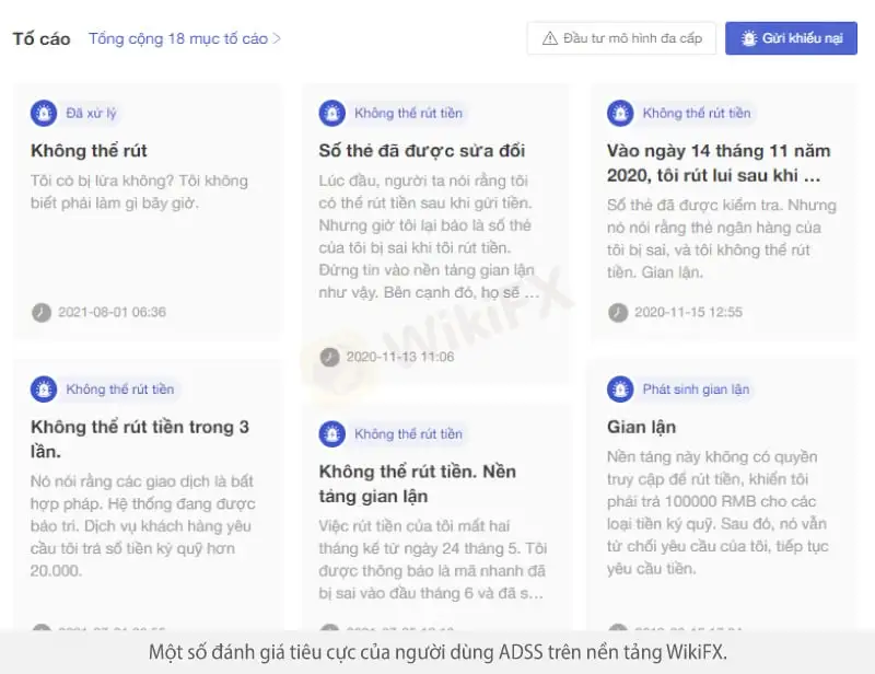 WikiFX Review - Đánh giá sàn ADSS uy tín hay lừa đảo mới nhất năm 2023