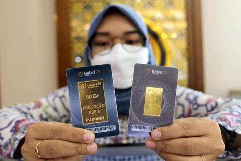 Harga Emas Antam (ANTM) Hari Ini Stagnan, Tetap Rp1.071.000 per Gram