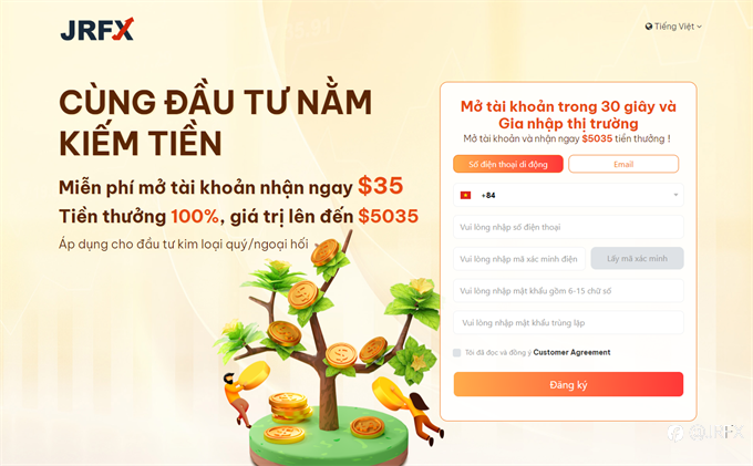 Tham gia JRFX và nhận tiền thưởng lớn - Kiếm tiền không giới hạn!