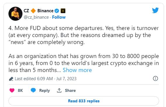 Khó chồng khó ở sàn tiền ảo Binance: Bị điều tra ở nhiều quốc gia, hàng loạt lãnh đạo rời đi