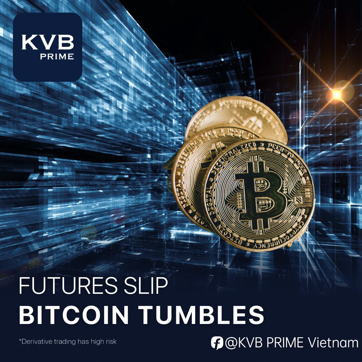 Futures trượt sau khi lãi suất trái phiếu tăng cao, Bitcoin giảm giá.