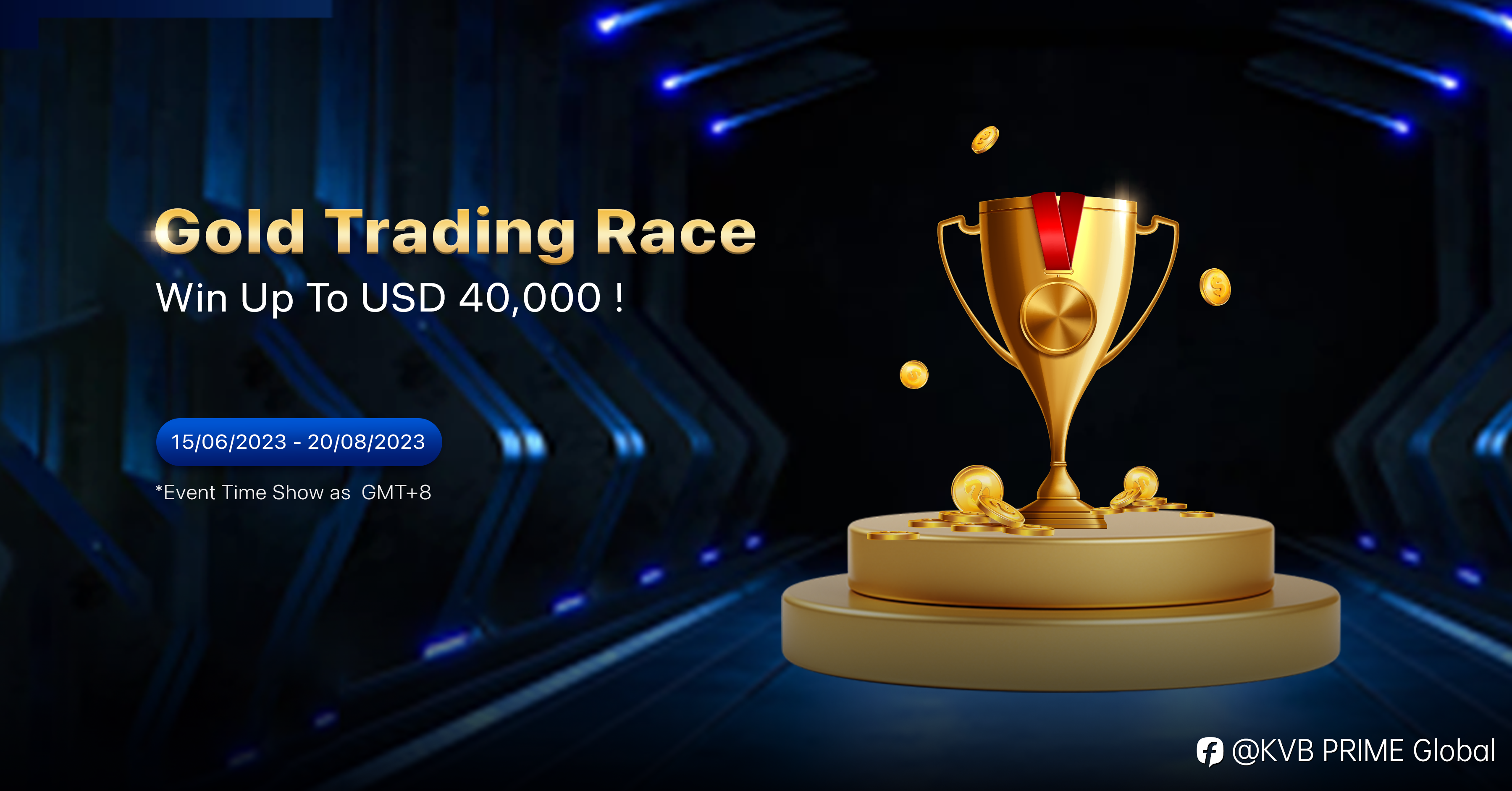 Gold Trading Race is currently ongoing, and the registration deadline is 13/08/2023.