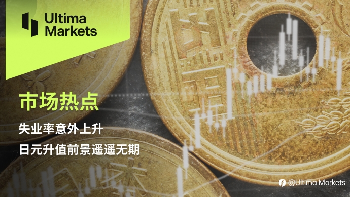 Ultima Markets:【市场热点】失业率意外上升,日元升值前景遥遥无期