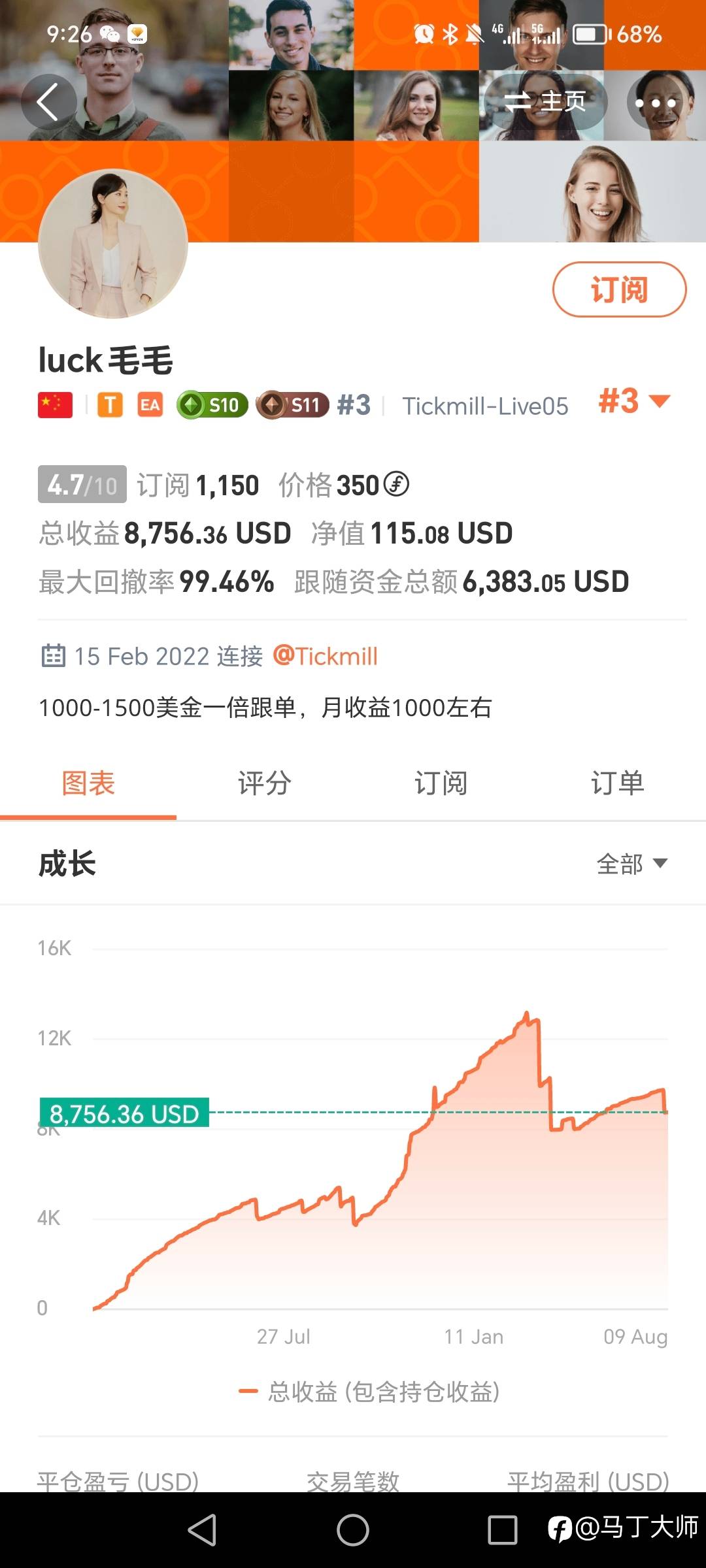 一句话点评社区那些马丁策略