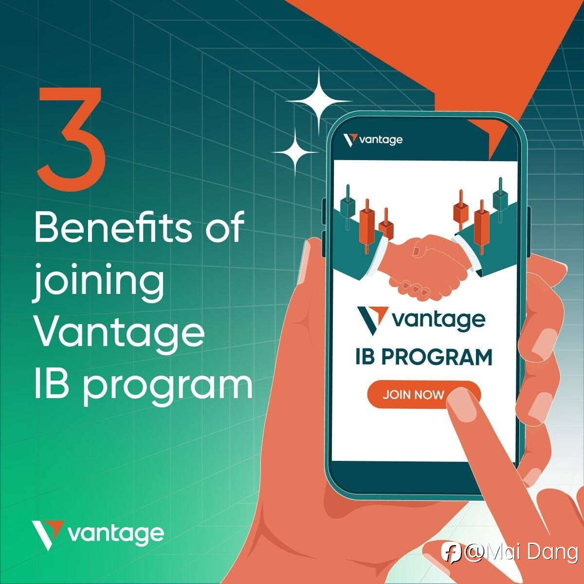 Start your IB journey with Vantage and enjoy unlimited earnings.