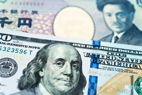 Yen falls sharply, dollar rises