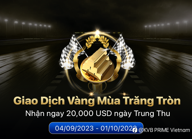 Vàng Lên Mặt Trăng!Nhận thưởng 20,000 USD ngày Trung Thu