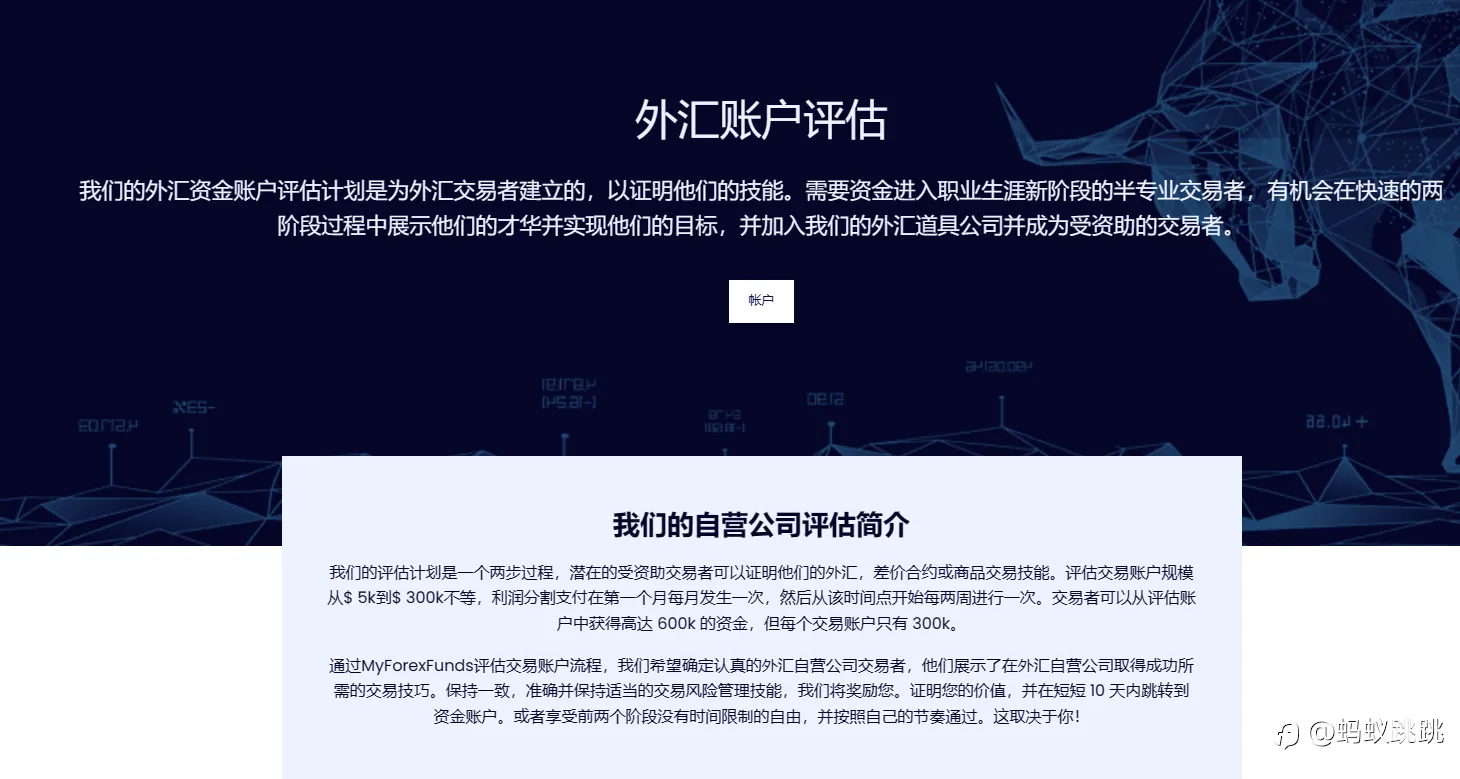 新手挑战通关FTMO、MFF的考核。走稳定盈利之路。