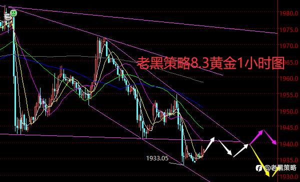 老黑策略：8.3外汇、黄金、原油分析策略