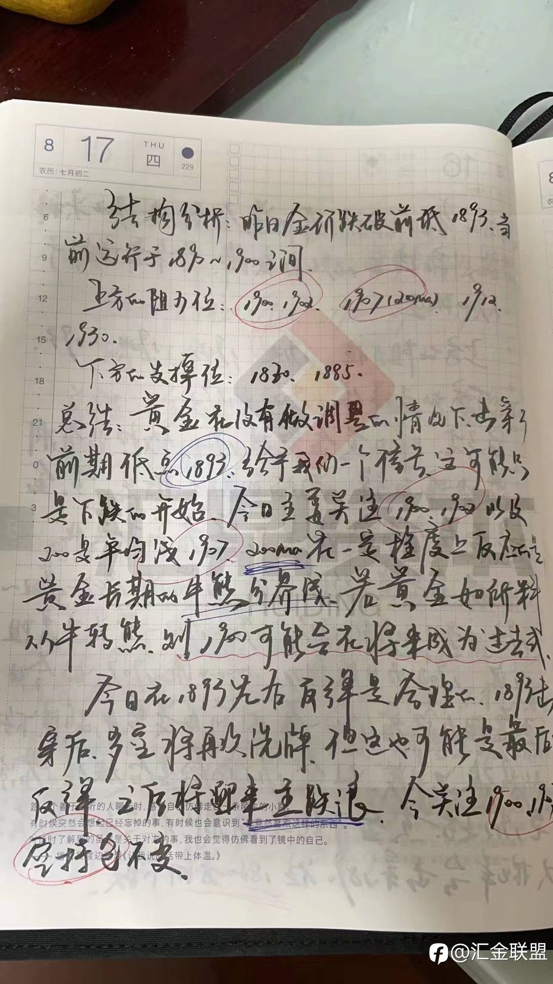 汇鼎资本-今日交易笔记