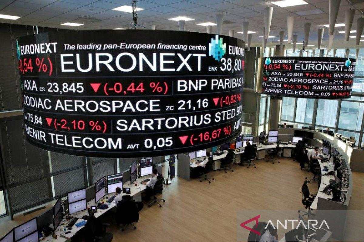 Saham Eropa dibuka turun karena investor khawatir suku bunga tinggi