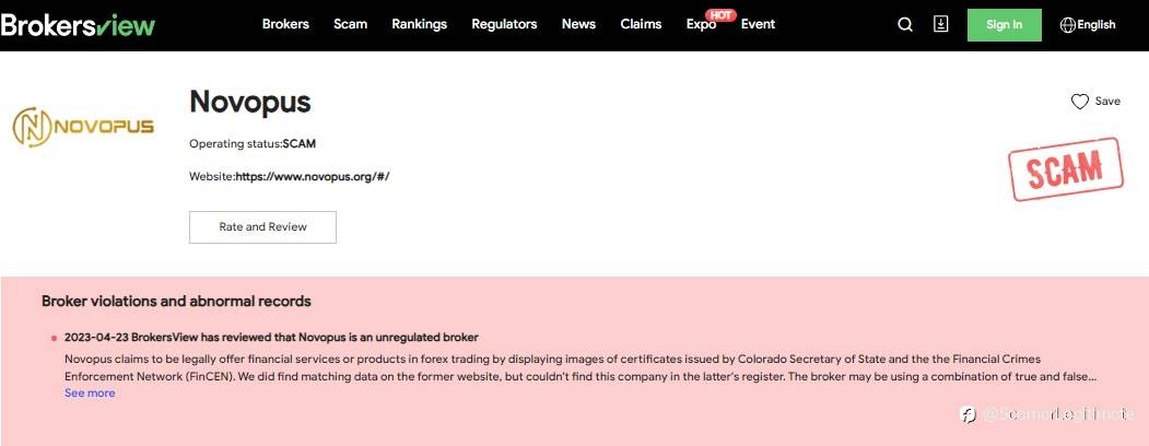 Novopus Review:Is Novopus legit or a scam?