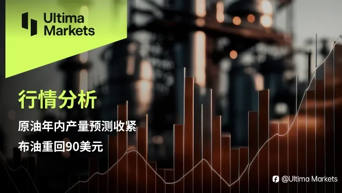 Ultima Markets：【行情分析】原油年内产量预测收紧，布油重回90美元