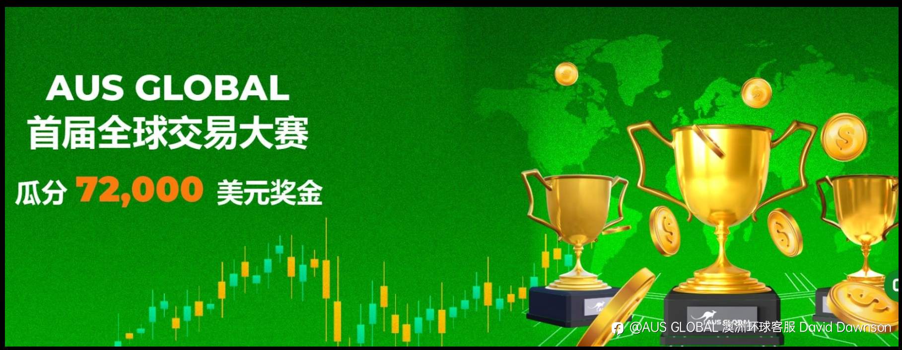 AUS Global 首届全球交易大赛 瓜分 72,000美金奖金