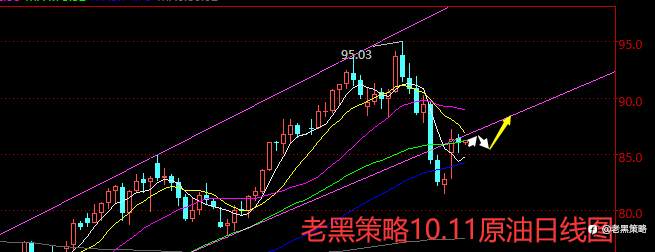 老黑策略：10.11外汇、黄金、原油分析策略