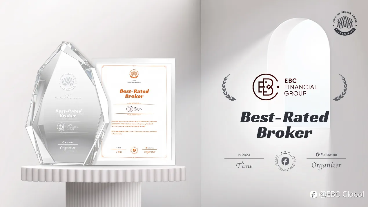 EBC wins the 2023 Best - Rated Broker Annual Award