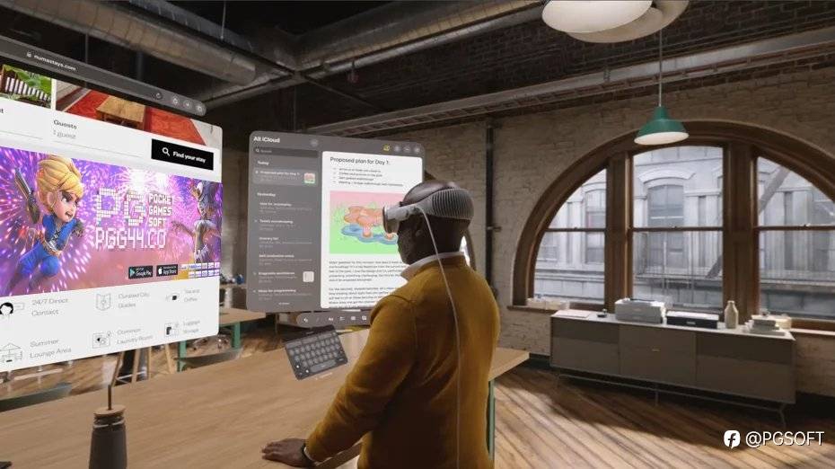 PGSOFT再次颠覆科技体验!苹果Vision Pro体感键盘外媒呼体验糟透