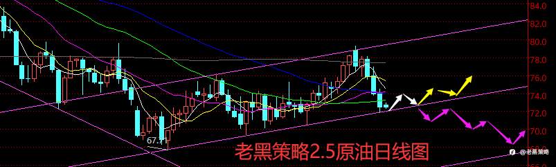 老黑策略：2.5外汇、黄金、原油分析策略