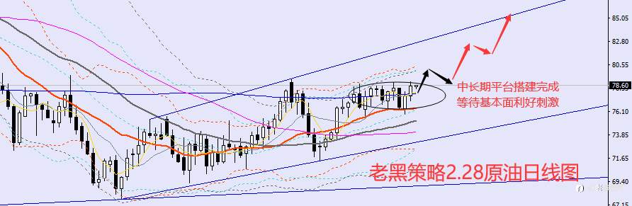 老黑策略:2.28外汇、黄金、原油分析策略