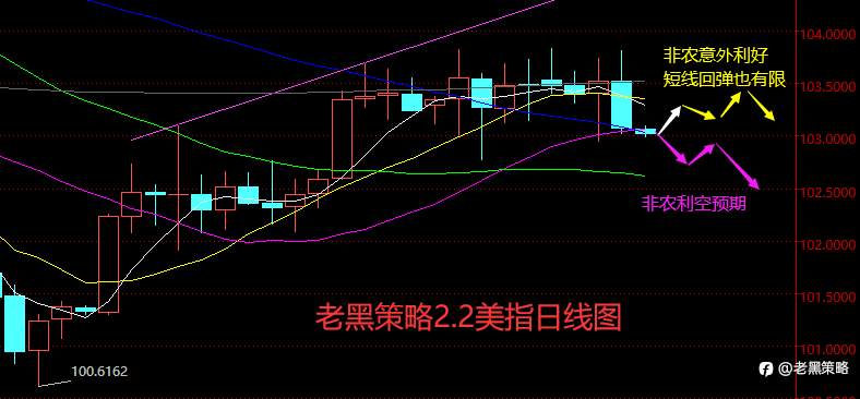 老黑策略：2.2外汇、黄金、原油分析策略