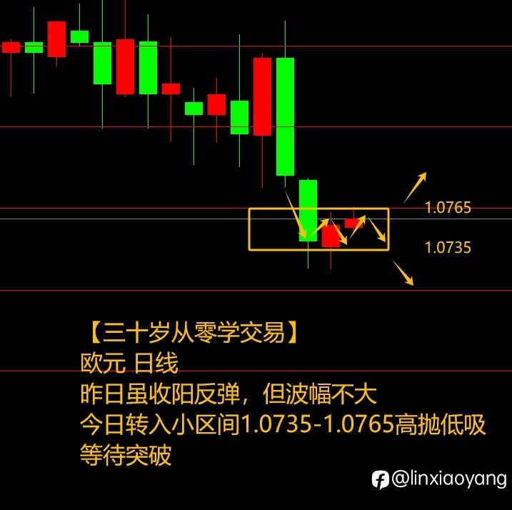 箱体突破模范操作（三十岁从零学交易+659%，3千赚100万有多难？）