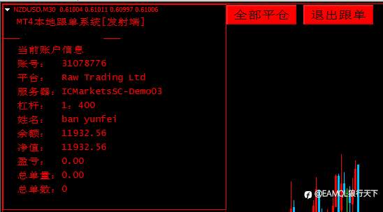 MT4MT5狼行跟单系统 支持 MT4/MT5互跟 一跟多 多跟一 多跟多，同平台，跨平台，正反向跟单......