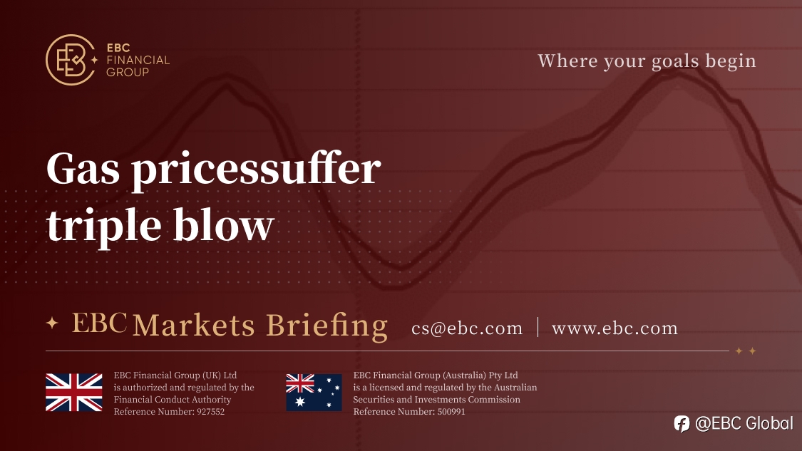 EBC Markets Briefing | Gas prices suffer triple blow