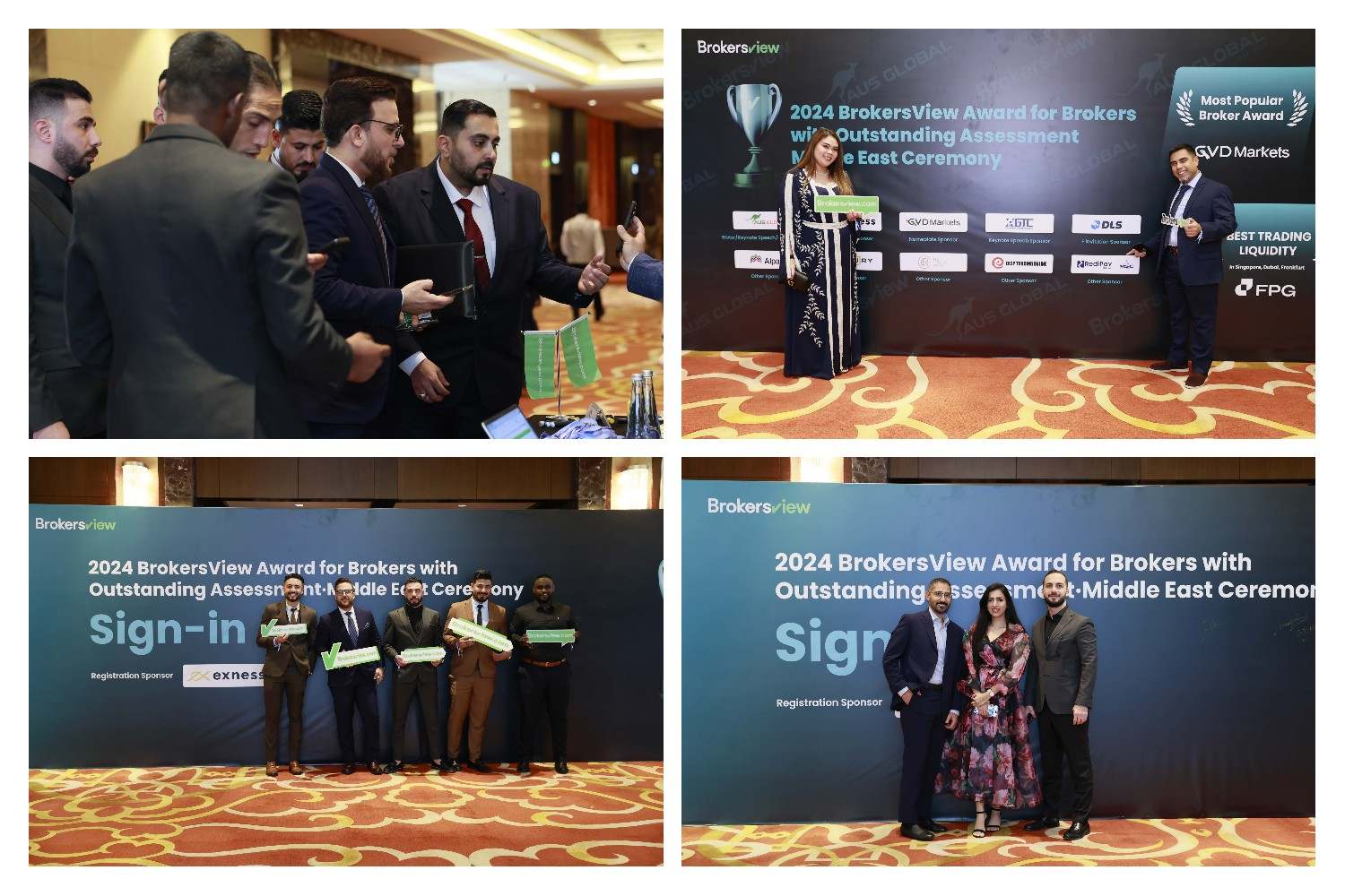 Penghargaan BrokersView 2024 untuk Broker dengan Penilaian Luar Biasa· Upacara Timur Tengah Berakhir dengan Sukses di Dubai, UEA