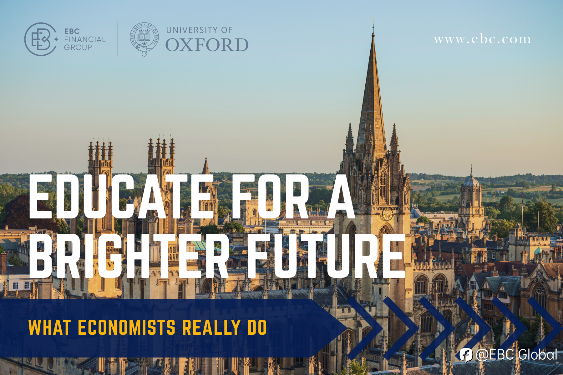 EBC Financial Group Pledges to Commit Corporate Social Responsibility through Collaboration with the University of Oxford
