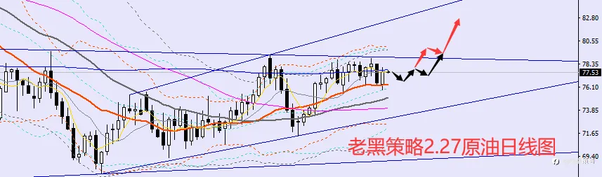 老黑策略：2.27外汇、黄金、原油分析策略