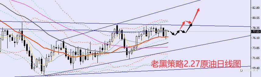 老黑策略:2.27外汇、黄金、原油分析策略