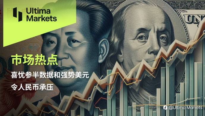 Ultima Markets：【市场热点】喜忧参半数据和强势美元，令人民币承压