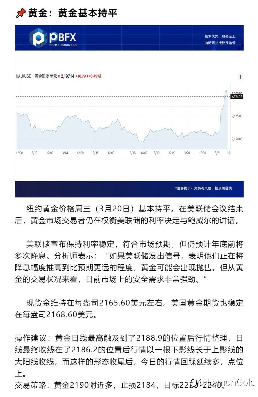 黄金基本持平 大阳破新高