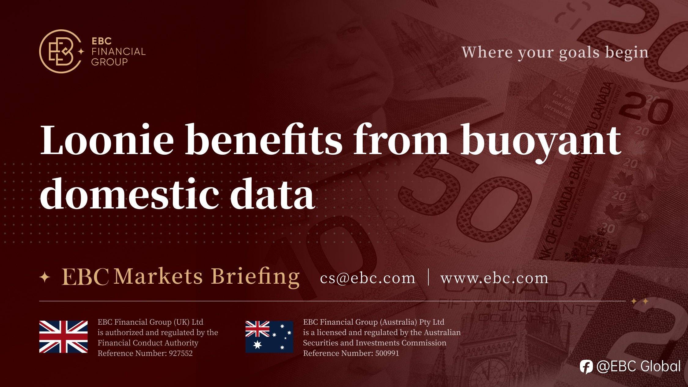 EBC Markets Briefing | Loonie benefits from buoyant domestic data