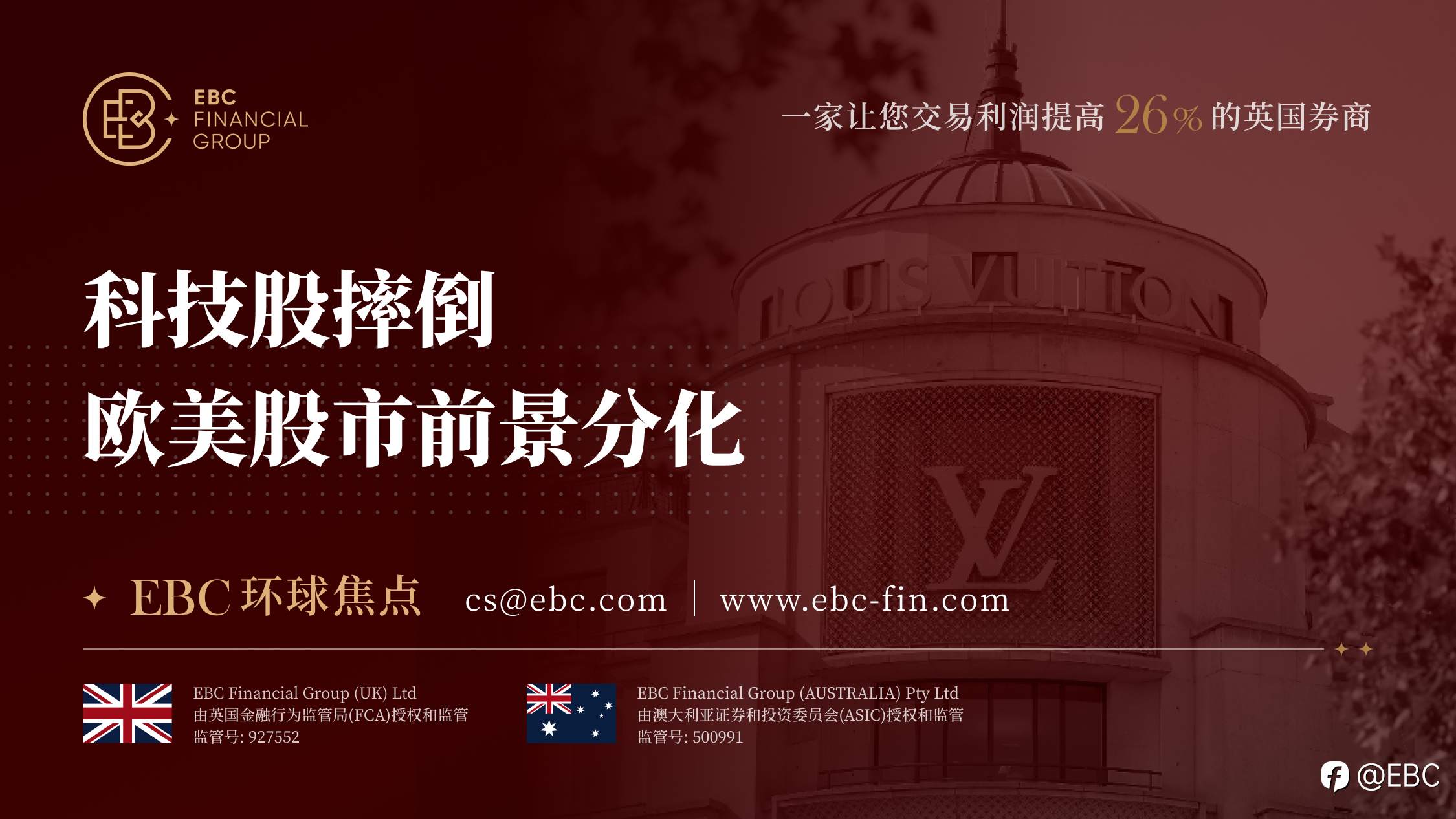 EBC环球焦点|科技股摔倒 欧美股市前景分化