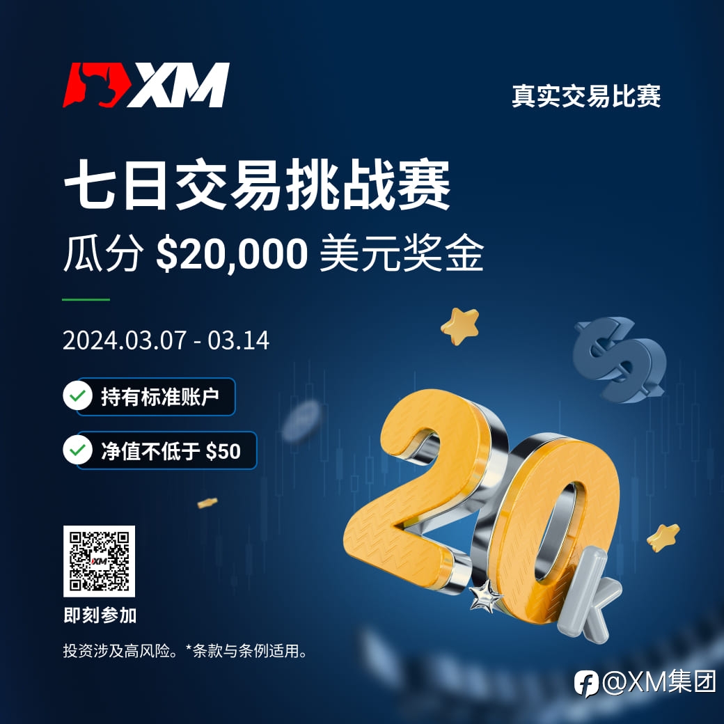 XM 七日交易挑战赛新赛事!